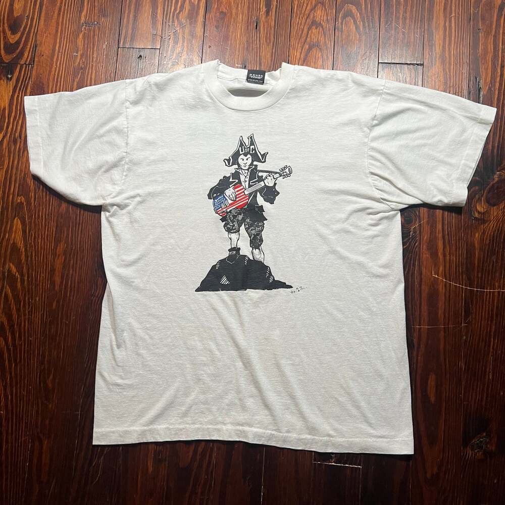 Screen Stars Best XL Vintage Graphic T-Shirt Cream Regular